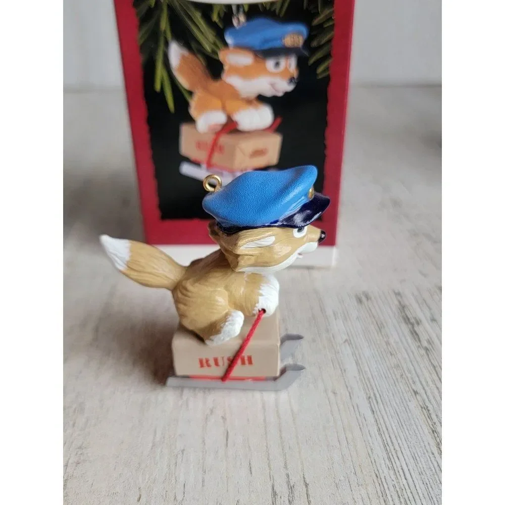 Hallmark quick as‎ a fox 1993 ornament Xmas